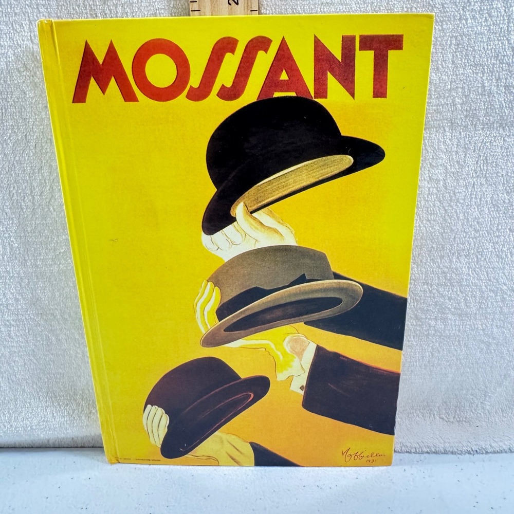 VTG 1938 Mossant Hats Leonetto Cappiello Art Deco French Advertising Journal